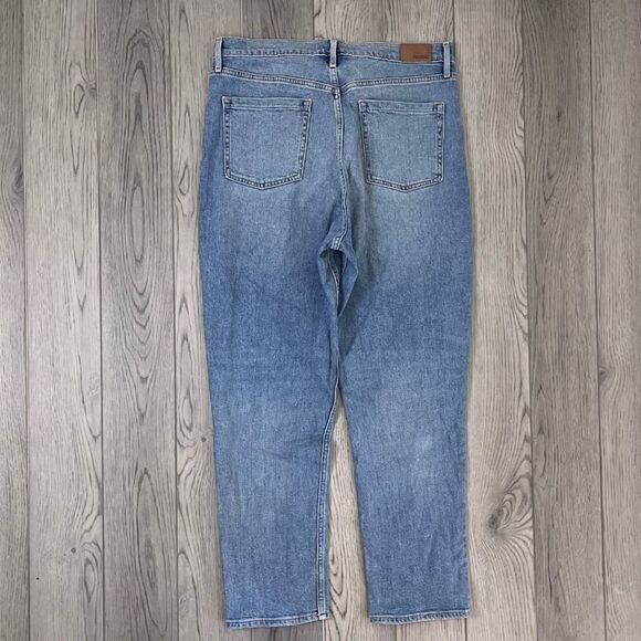 Revtown Women Size 33 Cotton High Rise Straight Leg Denim Ankle Jeans Casual - Picture 5 of 16